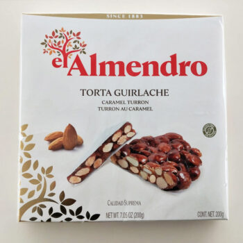 torta guirlache el almendro Torrone al Caramello